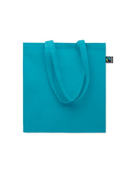 Bolsa de tela Aracena algodón Fairtrade 180g/m2 con fuelle PERSONALIZABLE