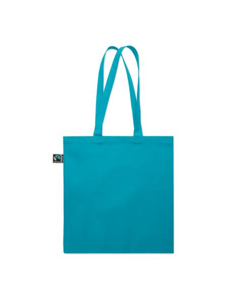 Bolsa de tela Aracena algodón Fairtrade 180g/m2 con fuelle PERSONALIZABLE