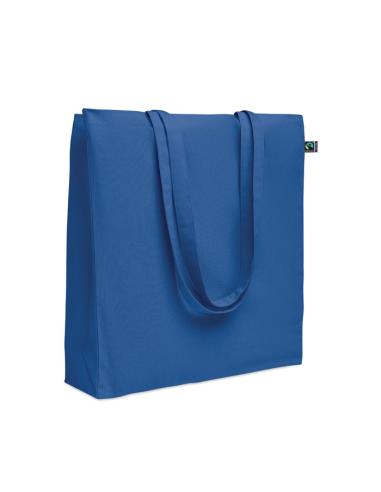 Bolsa de tela Aracena algodón Fairtrade 180g/m2 con fuelle PERSONALIZABLE