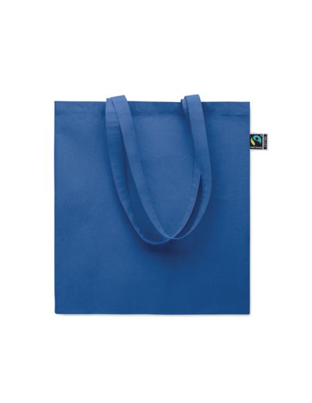 Bolsa de tela Aracena algodón Fairtrade 180g/m2 con fuelle PERSONALIZABLE