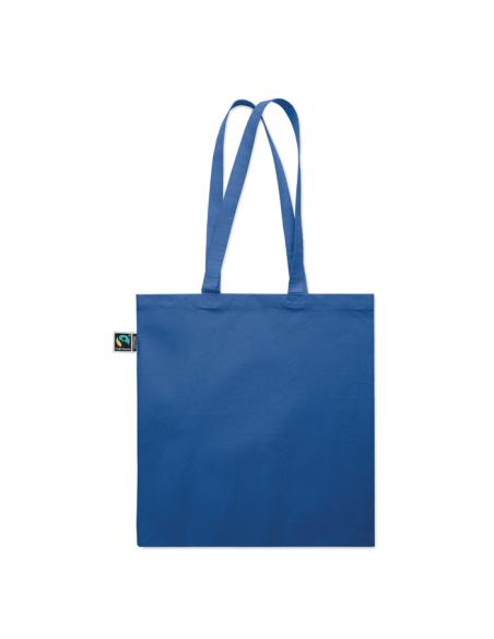 Bolsa de tela Aracena algodón Fairtrade 180g/m2 con fuelle PERSONALIZABLE