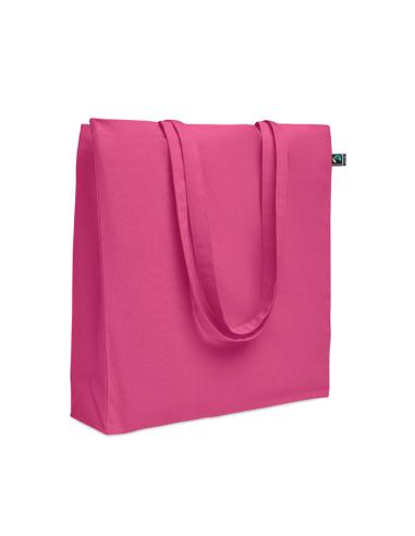 Bolsa de tela Aracena algodón Fairtrade 180g/m2 con fuelle PERSONALIZABLE