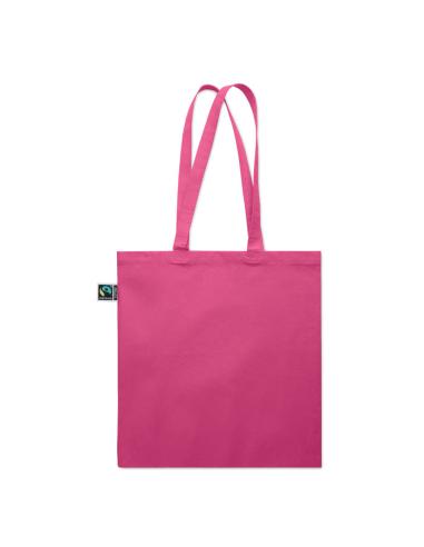 Bolsa de tela Aracena algodón Fairtrade 180g/m2 con fuelle PERSONALIZABLE