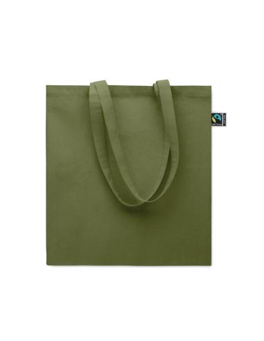 Bolsa de tela Aracena algodón Fairtrade 180g/m2 con fuelle PERSONALIZABLE