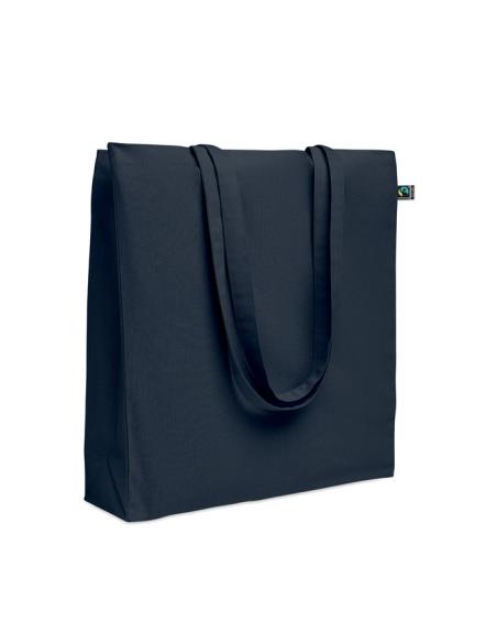 Bolsa de tela Aracena algodón Fairtrade 180g/m2 con fuelle PERSONALIZABLE