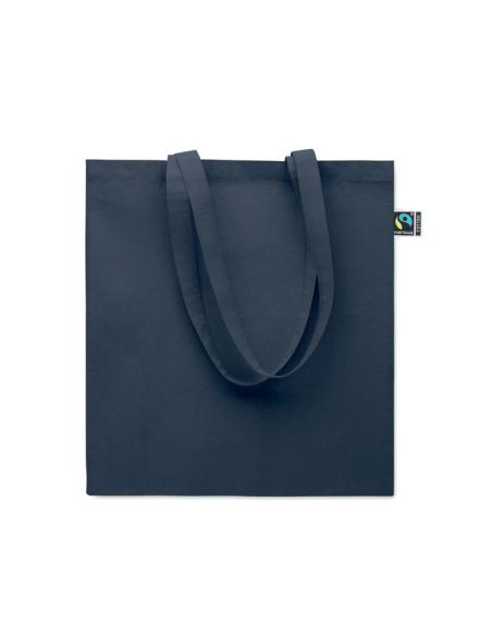 Bolsa de tela Aracena algodón Fairtrade 180g/m2 con fuelle PERSONALIZABLE