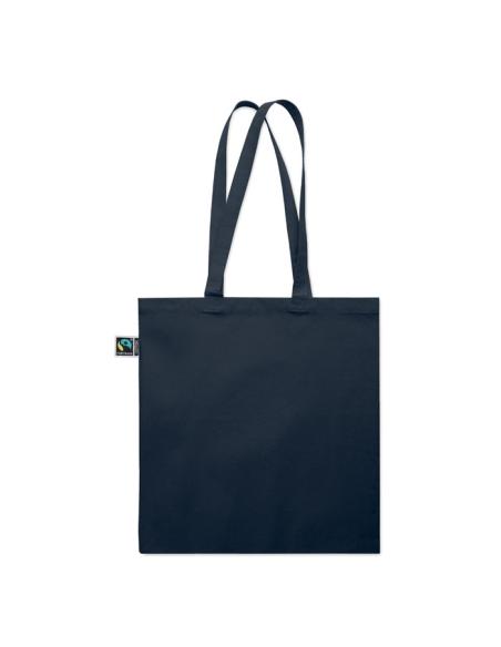 Bolsa de tela Aracena algodón Fairtrade 180g/m2 con fuelle PERSONALIZABLE
