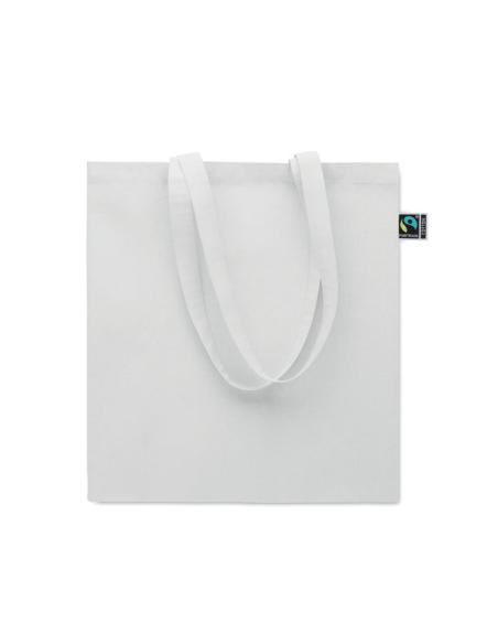 Bolsa de tela Aracena algodón Fairtrade 180g/m2 con fuelle PERSONALIZABLE
