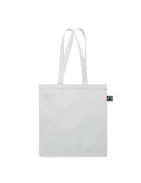 Bolsa de tela Aracena algodón Fairtrade 180g/m2 con fuelle PERSONALIZABLE