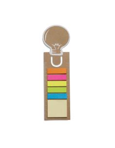 Marcapáginas de cartón reciclado Siurana con marcadores PERSONALIZABLE