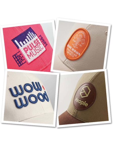 Gorra Nottingham de algodón peinado 280g/m2 colores adulto visera sandwich PERSONALIZABLE