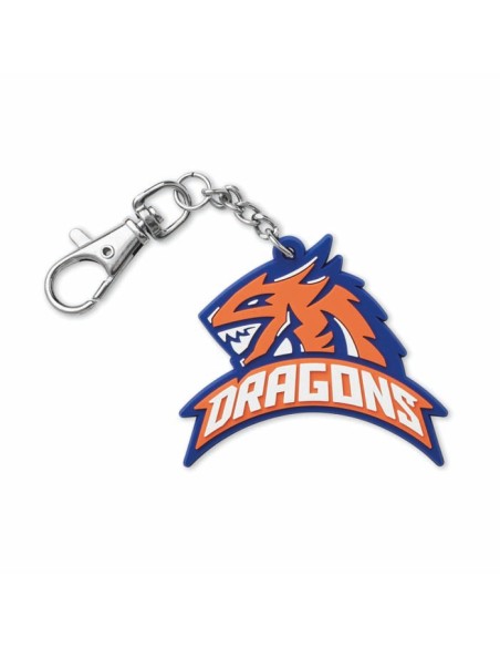 Llavero de PVC Scarborough con forma variable logo a 1 cara PERSONALIZABLE
