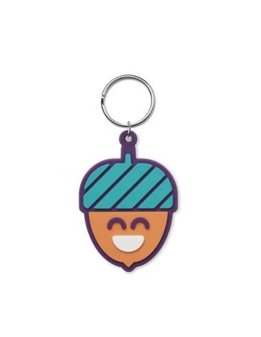 Llavero de PVC Scarborough con forma variable logo a 1 cara PERSONALIZABLE