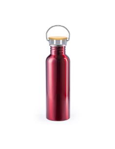 Botella agua de acero inoxidable Nasice con tapa de bambú sin BPA 800ml PERSONALIZABLE 2
