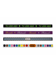 Pulsera de tela Capileira tejida PERSONALIZABLE