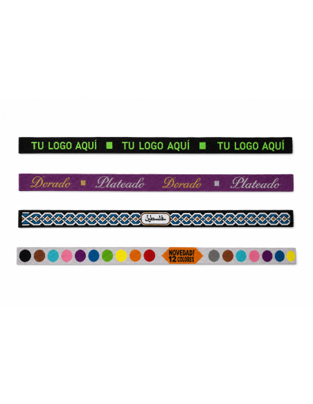 Pulsera de tela Capileira tejida PERSONALIZABLE