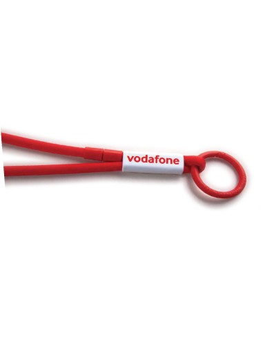 Lanyard tubular configurable con cierre de seguridad PERSONALIZABLE