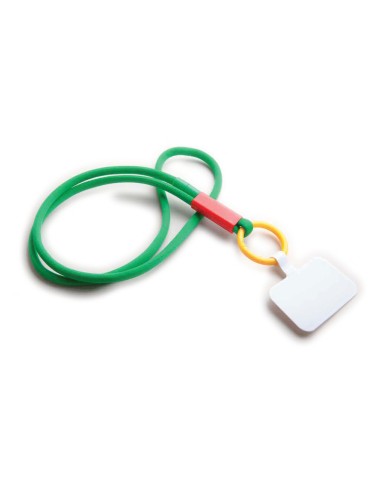 Lanyard tubular configurable con cierre de seguridad PERSONALIZABLE