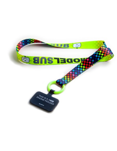 Lanyard de sublimación a todo color PERSONALIZABLE