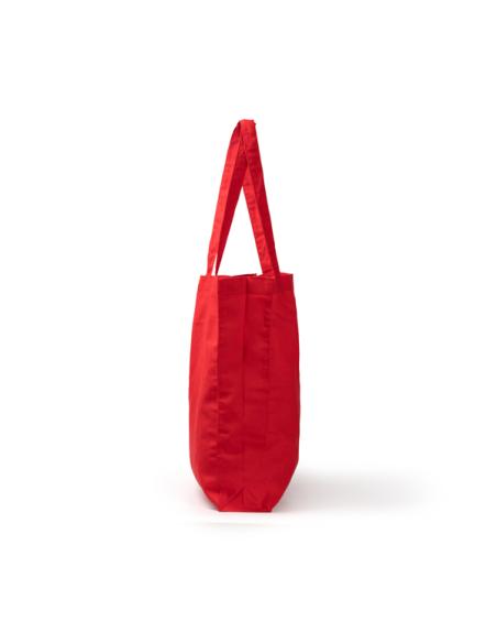 Bolsa de tela Los Llanos algodón 180g/m2 colores con fuelle PERSONALIZABLE