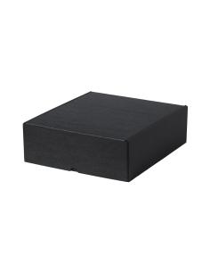 Caja de cartón grande Halfred color negro PERSONALIZABLE