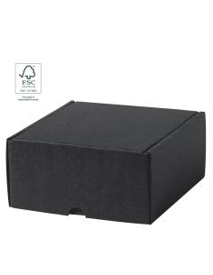 Caja de cartón pequeña Steffon color negro PERSONALIZABLE 2