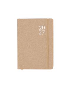 Agenda Florian de cartón reciclado A5 día página PERSONALIZABLE