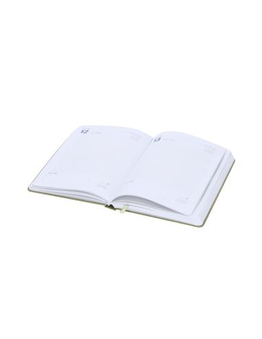 Agenda Florian de cartón reciclado A5 día página PERSONALIZABLE