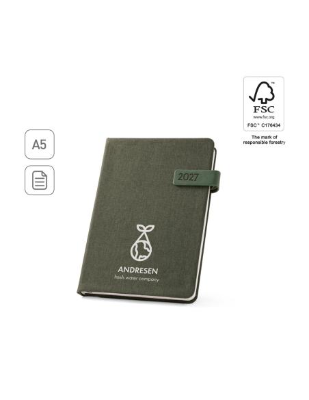 Agenda ANDRESEN RPET A5 día página PERSONALIZABLE