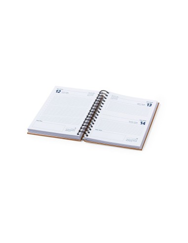 Agenda TORKIX cuero reciclado A5 día página PERSONALIZABLE