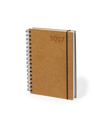 Agenda TORKIX cuero reciclado A5 día página PERSONALIZABLE