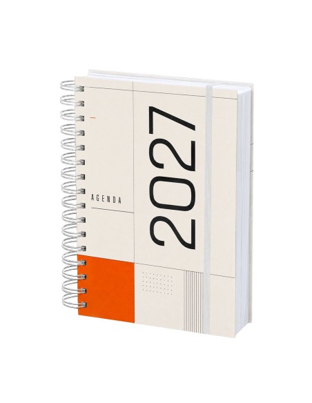 Agenda A5 anillas página día PERSONALIZABLE