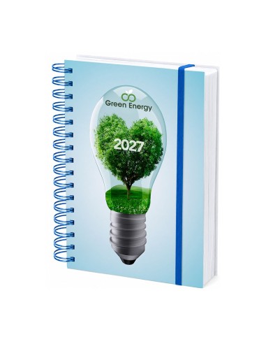 Agenda A5 anillas página día PERSONALIZABLE