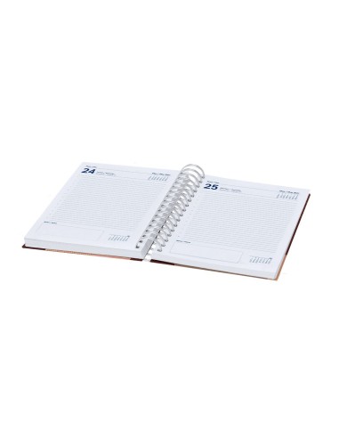 Agenda A5 anillas página día PERSONALIZABLE