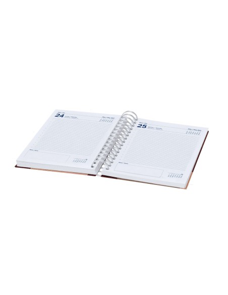Agenda A5 anillas página día PERSONALIZABLE