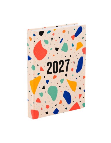Agenda A5 acabado cosido página día totalmente PERSONALIZABLE