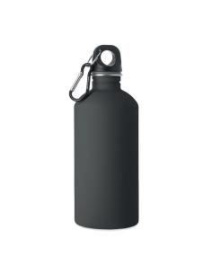 Botella de acero inoxidable reciclado Astorga pared simple acabado goma 500ml PERSONALIZABLE