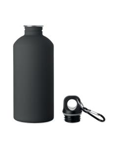 Botella de acero inoxidable reciclado Astorga pared simple acabado goma 500ml PERSONALIZABLE 2