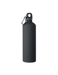 Botella de acero inoxidable reciclado Arties de pared simple acabado goma 750ml PERSONALIZABLE