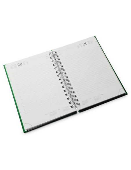 Agenda A5 anillas Hera página día PERSONALIZABLE