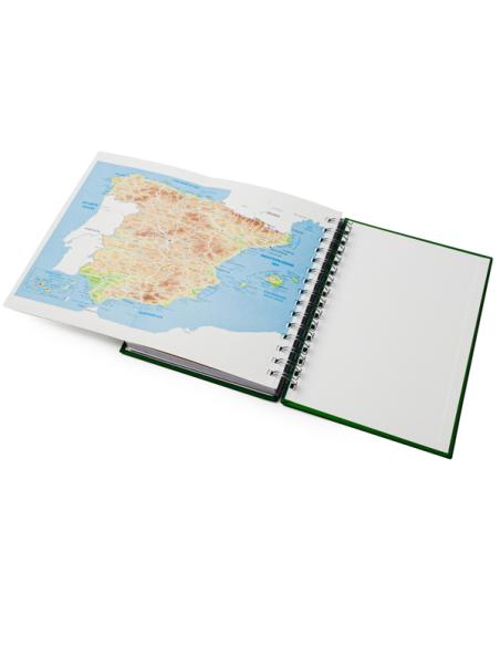 Agenda A5 anillas Hera página día PERSONALIZABLE