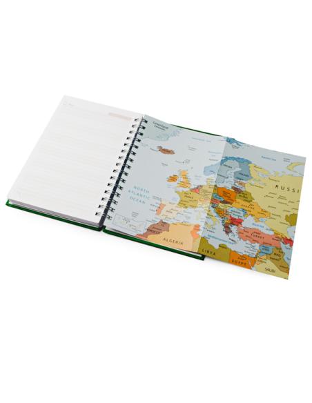 Agenda A5 anillas Hera página día PERSONALIZABLE