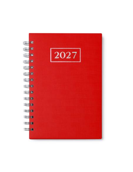 Agenda A5 anillas Hera página día PERSONALIZABLE