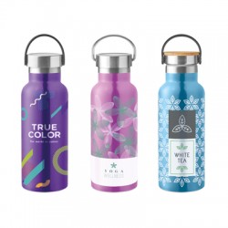 Botella agua de acero inoxidable Cannock doble capa sin BPA 750ml PERSONALIZABLE A MEDIDA