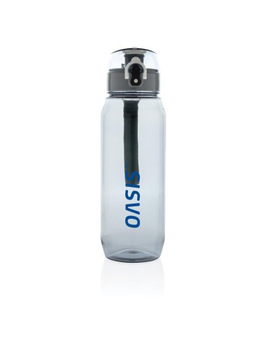 Botella agua reutilizable tritán Leeds con boquilla 800ml PERSONALIZABLE