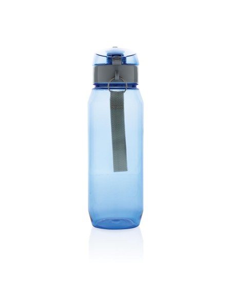 Botella agua reutilizable tritán Leeds con boquilla 800ml PERSONALIZABLE