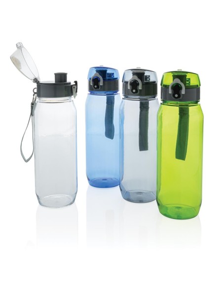 Botella agua reutilizable tritán Leeds con boquilla 800ml PERSONALIZABLE