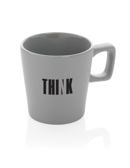Taza cerámica Incheon estilo moderno acabado mate 300ml PERSONALIZABLE