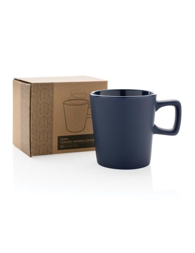 Taza cerámica Incheon estilo moderno acabado mate 300ml PERSONALIZABLE