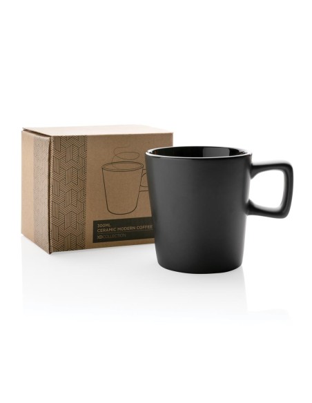 Taza cerámica Incheon estilo moderno acabado mate 300ml PERSONALIZABLE